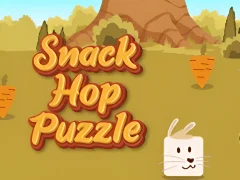 Игра Snack Hop Puzzle онлайн