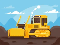Игра Big Trucks and Cars Memory онлайн