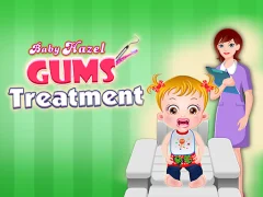 Игра Baby Hazel Gums Treatment онлайн