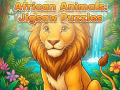 Игра African Animals: Jigsaw Puzzles онлайн