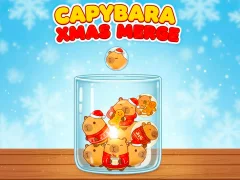 Игра Capybara Xmas Merge онлайн