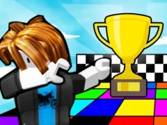 Игра Color Race Obby онлайн