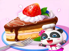 Игра Little Panda Cake Shop онлайн