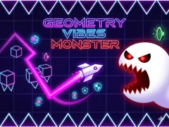 Игра Geometry Vibes Monster онлайн