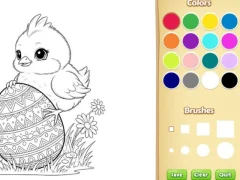 Игра Easter Coloring Book for Kids онлайн