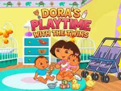 Игра Dora the Explorer Dora's Playtime with the Twins онлайн