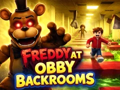 Игра Freddy at Obby Backrooms онлайн