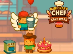 Игра Minicraft Chef Cake Wars онлайн