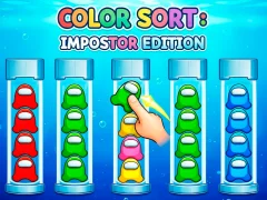 Игра Color Sort: Impostor Edition онлайн