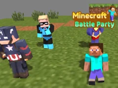 Игра Minecraft Battle Party онлайн