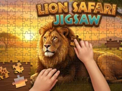 Игра Lion Safari Jigsaw онлайн