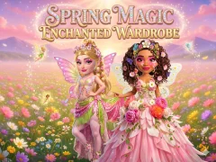 Игра Spring Magic Enchanted Wardrobe онлайн