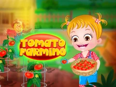 Игра Baby Hazel. Tomato farming онлайн