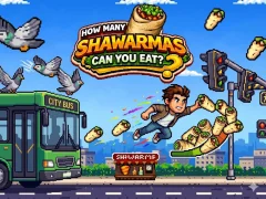 Игра How Many Shawarmas Can You Eat? онлайн