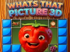 Игра Whats That Picture 3D онлайн