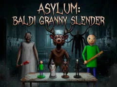 Игра Asylum: Baldi Granny Slender онлайн