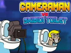 Игра Toilet Man vs Cameraman Squid Sniper онлайн