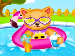 Игра Newborn Puppy Baby Shower онлайн
