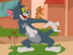 Игра Tom and Jerry Jigsaw Puzzle онлайн
