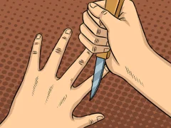 Игра Don Not Cut Your Self онлайн
