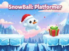 Игра SnowBall: Platformer онлайн
