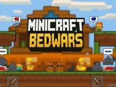 Игра Minicraft Bedwars онлайн