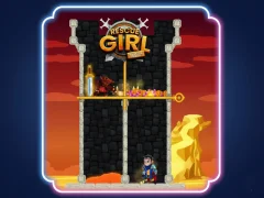 Игра Rescue Girl Solve The Puzzle онлайн