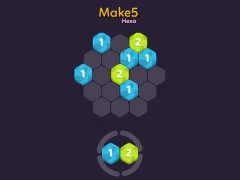 Игра Make 5 Hexa онлайн