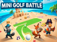 Игра Mini Golf Battle онлайн