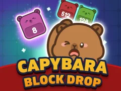Игра Capybara Block Drop онлайн