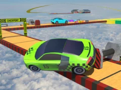 Игра Real Impossible Sky Tracks Car Driving онлайн