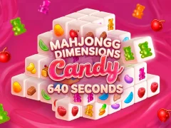 Игра Mahjongg Dimensions Candy 640 seconds онлайн