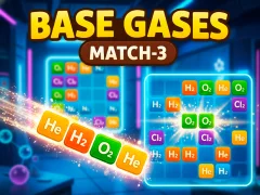 Игра Base Gases Match-3 онлайн