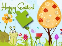 Игра Happy Easter Puzzle онлайн