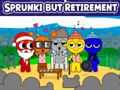 Игра Sprunki But Retirement онлайн