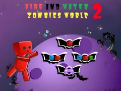 Игра Fire And Water In Zombies World 2 онлайн