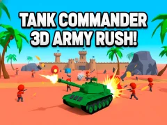 Игра Tank Commander 3d Army Rush! онлайн