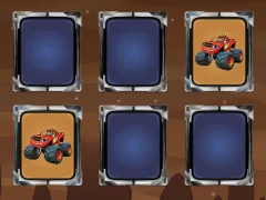 Игра Monster Trucks Memory онлайн
