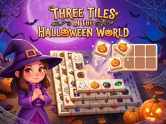 Игра The Three Tiles in the Halloween World онлайн