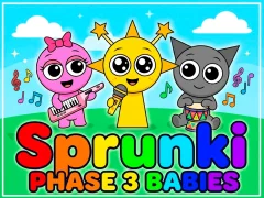 Игра Sprunki baby PHASE 3 онлайн