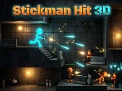 Игра Stickman Hit 3D онлайн