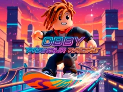 Игра Obby Parkour Racing онлайн