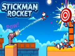 Игра Stickman Rocket онлайн