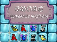 Игра Among Memory Match онлайн