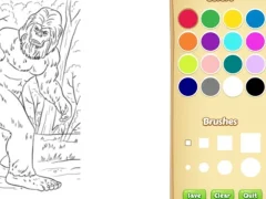 Игра Bigfoot Coloring Book онлайн