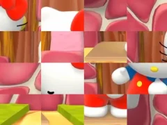 Игра Hello Kitty Video Puzzle онлайн