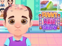 Игра Funny Hair Salons онлайн