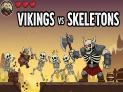 Игра Vikings Vs Skeletons онлайн