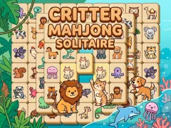 Игра Critter Mahjong Solitaire онлайн
