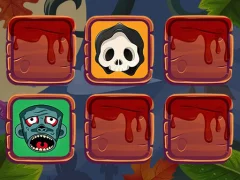 Игра Halloween Faces Memory онлайн